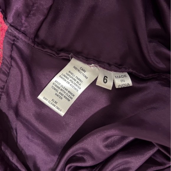 JE MATADI FUCHSIA/PURPLE PROM DRESS. SIZE: 6 - Picture 10 of 10